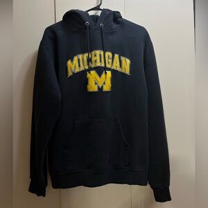 Champion Michigan Black and Yellow Hoodie